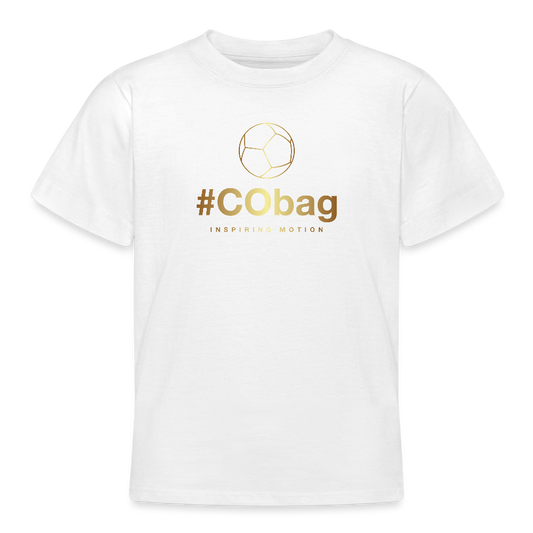 CObag t-paita (nuoret) - valkoinen